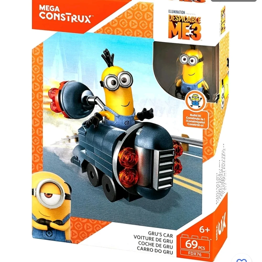 Mega Construx Despicable Me 3 Gru's Mini Vehicle